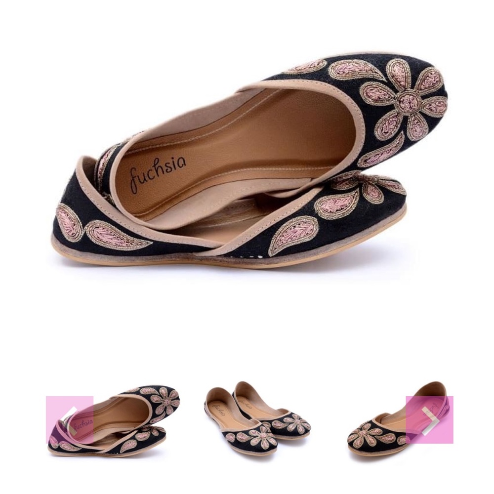 Fuchsia new Black Forest shoes size 10.